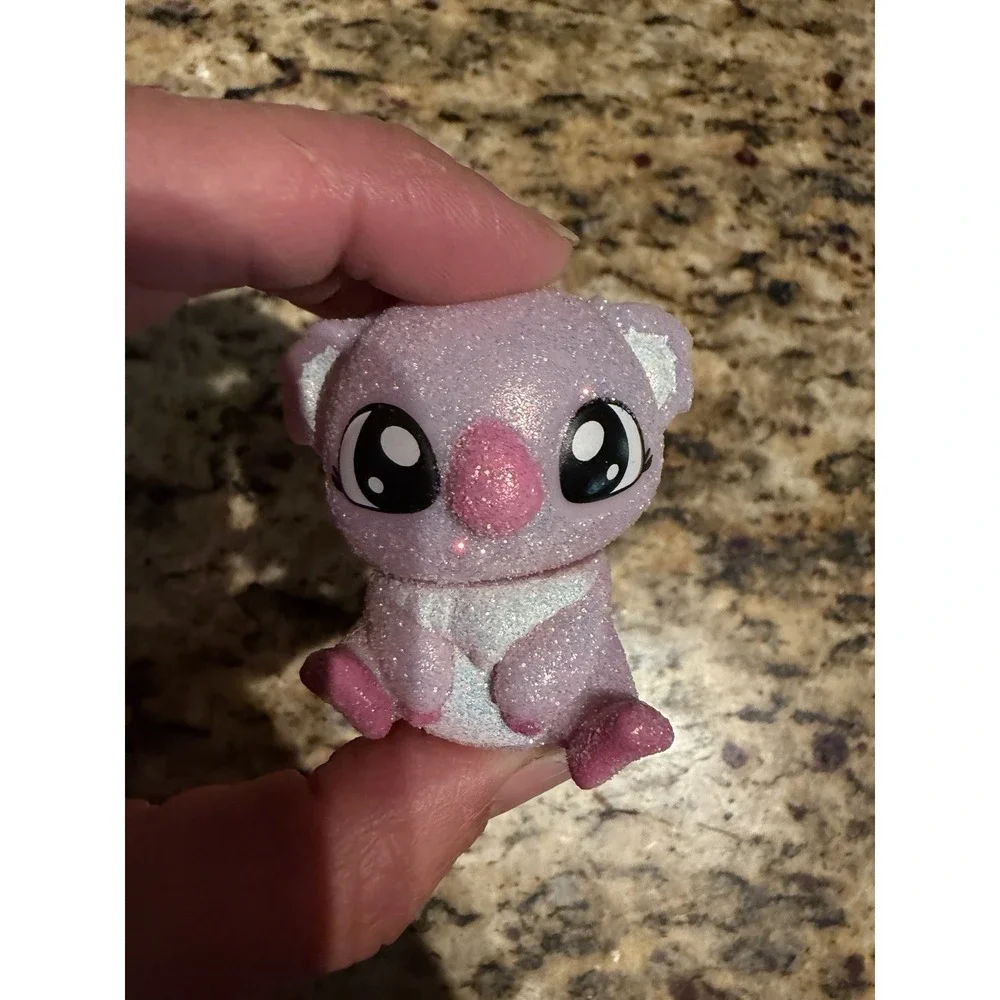 Glitter‎ pink koala Safari pet toy animal figure